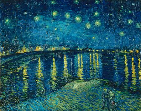 Sternennacht über der Rhone - Vincent van Gogh